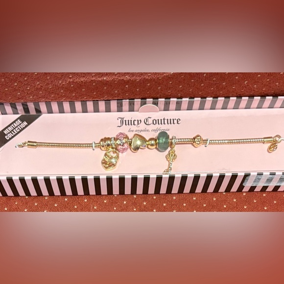 Juicy Couture Jewelry - Juicy Couture Heritage Collection Charm Bracelet - New in Gift Box